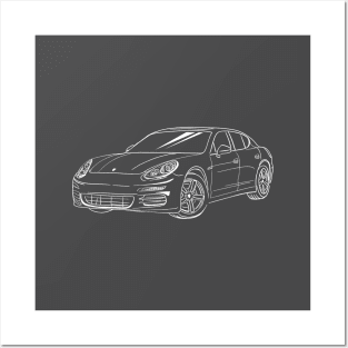 Porsche Panamera Posters and Art